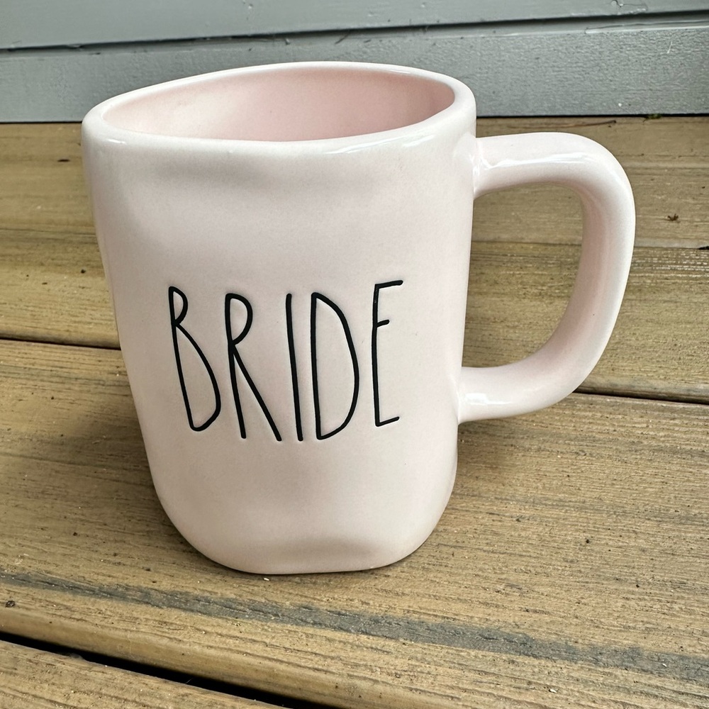 Rae Dunn Pink "Bride" Mug